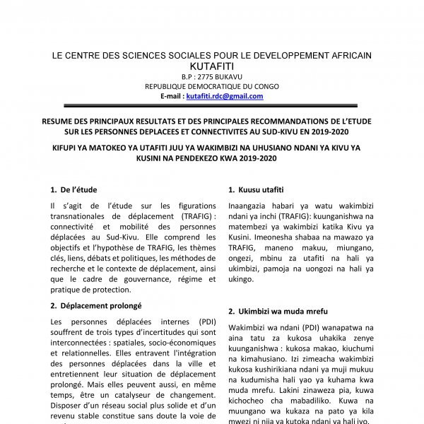 Reports & other publications